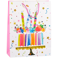 Пакет бум Праздник Яркий 31х42см