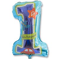 Шар-цифра Мальчик 1-й ДР