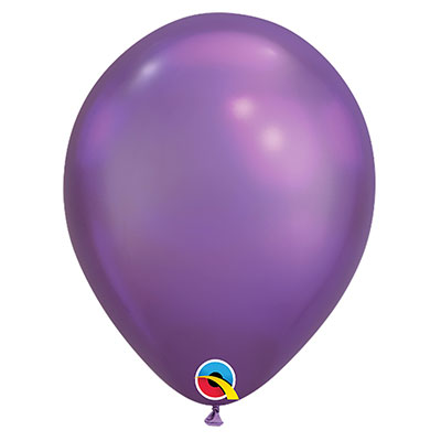 Шарик Qualatex 28см Хром Purple