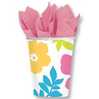 Стаканы Гибискусы, 8 штук