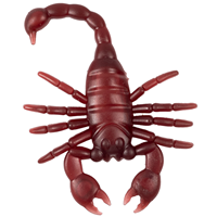 Скорпион пластик 6см 12шт