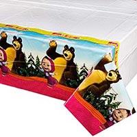 Скатерть Маша и Медведь, 130х180 см