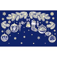 Наклейка светящаяся НГ Игрушки 33х48см