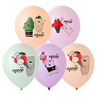 Шары 30см Медвежонок Тебе