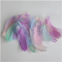 Перья декор макарунс 100шт/28