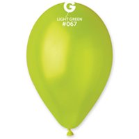 Шарик 14", 36см, 67 Металлик Light Green