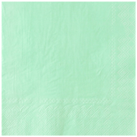 Салфетки Пастель мятная 12шт