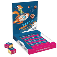 Шоколад белый молочн малина BabyFox 90г