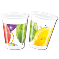 Стаканы Шарики сверкающие, 8 шт