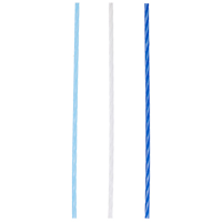 Свечи для торта Голубой Микс 17см 24шт