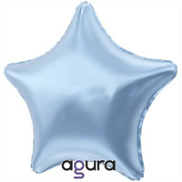 Шар Звезда 45см Пастель Blue Россия