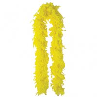 Боа желтое, 180 см