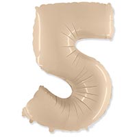 Ф ЦИФРА 5  40" Сатин Cream
