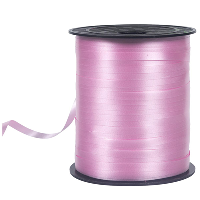 Лента для шаров Лента 5ммХ230м нежно-розовая