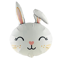 К ФИГУРА Заяц белый с ушком