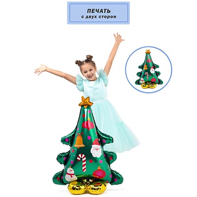 К ФИГУРА AIR Елка  и игрушки на подставк