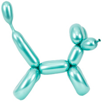 Шары бирюзовые ШДМ 260 Хром Green Затея