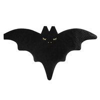 Салфетки фигурные Летучая Мышь 20шт