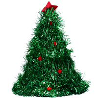 Шляпа Елка Новогодняя мишура