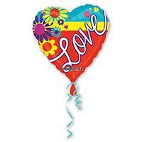 Шар 21" LOVE Ромашки