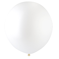 Шар Олимпийский 100см, Пастель White 002