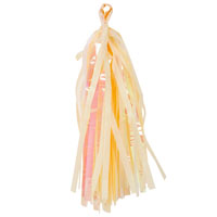 Гирлянда Тассел персик перламутр 20лист