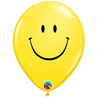 Шар 11" Улыбка Yellow