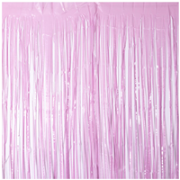 Занавес п/э Пастель сиреневый 1х2м