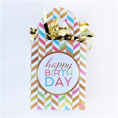 Элегантная Вечеринка Грузик для шаров Сумочка HB Pastel&Gold 1302-1282