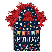 Грузик д/шара Сумочка HB Конфетти 160грА