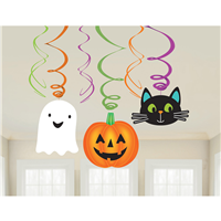 Спирали Хэллоуин Друзья, 6 штук