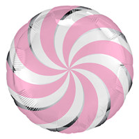 Шарик 45см Леденец розовый
