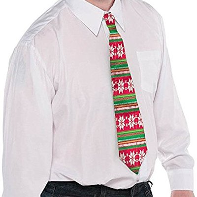 Галстук текстиль Рождественский свитер