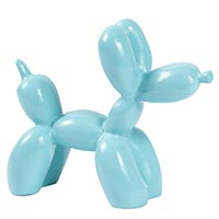 Грузик д/шара Собачка голубая 80гр/G