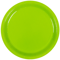 Тарелка светло-зеленая 23см 6шт