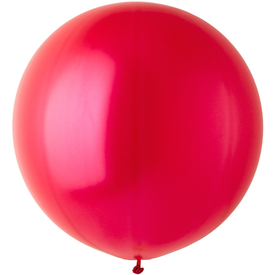 Шарик 27", цвет 32 Металлик Red