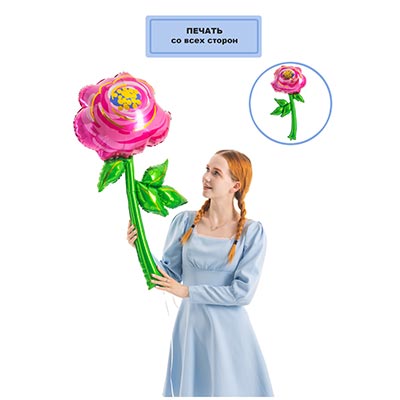 К ФИГУРА Роза розовая