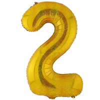 К ЦИФРА 2  40" Gold блеск