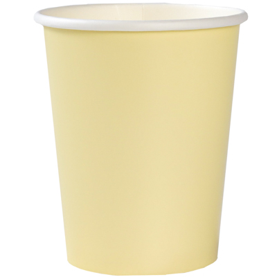 Стаканы Пастель желтая 6шт