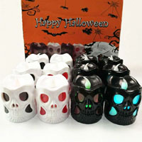 Свеча светодиодная HWN Череп асс