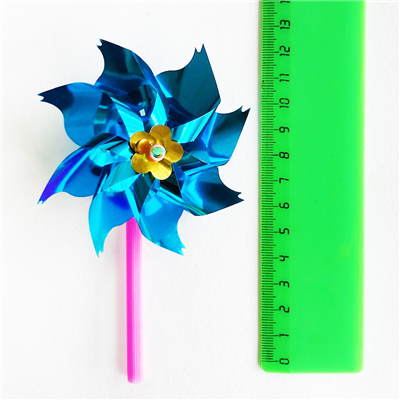 Многоцветное Ассорти Ветрячок Завиток 9х9 см 1507-2111