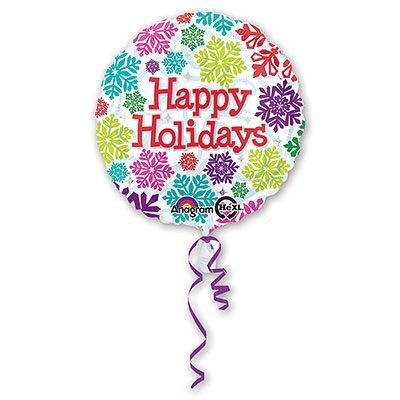 Снежинка Шар 45см Снежинки цветные 1202-1874