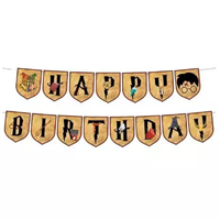 Гирлянда-вымпел Школа Волшебников 2,5м