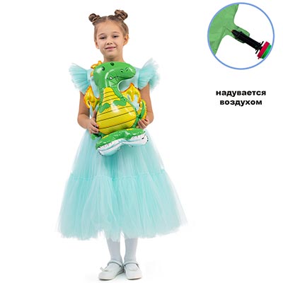 Шар напольный Дракончик, под воздух