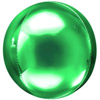 Шар 3D СФЕРА 7" Металлик Green