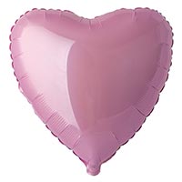 Шарик Сердце81см Пастель Pink