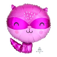 Шар фигура Енот фиолетовый