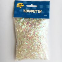 Конфетти Микс перламутр прозрач 20гр