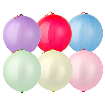 Многоцветное Ассорти Шары 45см Панч-болл неон 1104-0080