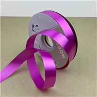 Лента декоративная малиновая 2смх100м